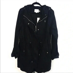 Junarose Kaliva Hooded Black Jacket Size OX